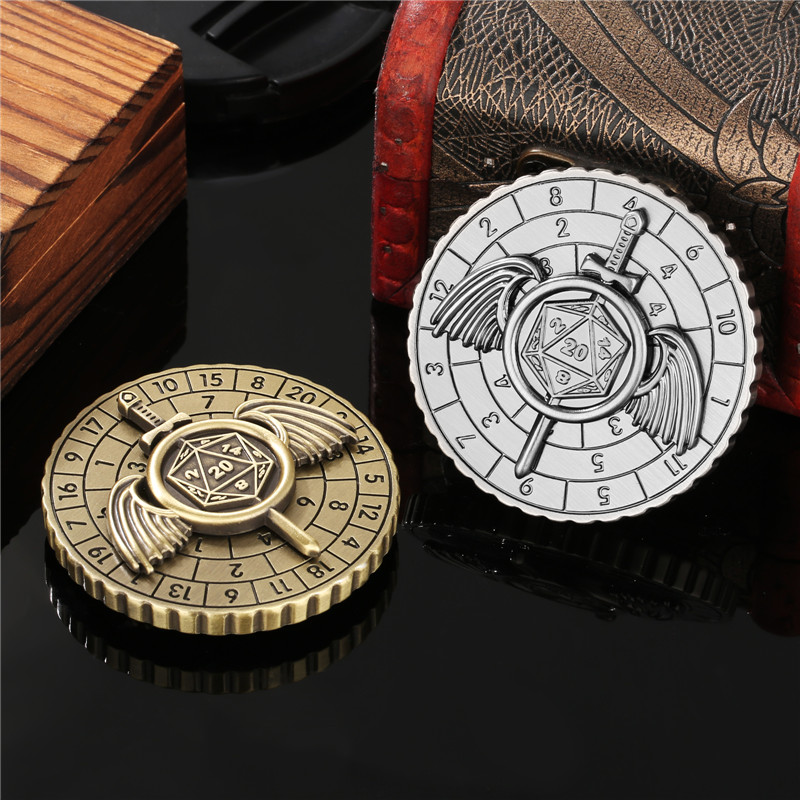 Board Game Roleplay - Unique Dice Wheel 7-in-1 Fighter Swords