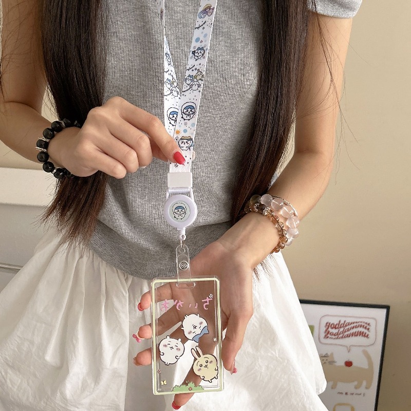 Cute Cartoon Chiikawa Transpar - огляд і ціна Card Sleeves Protector