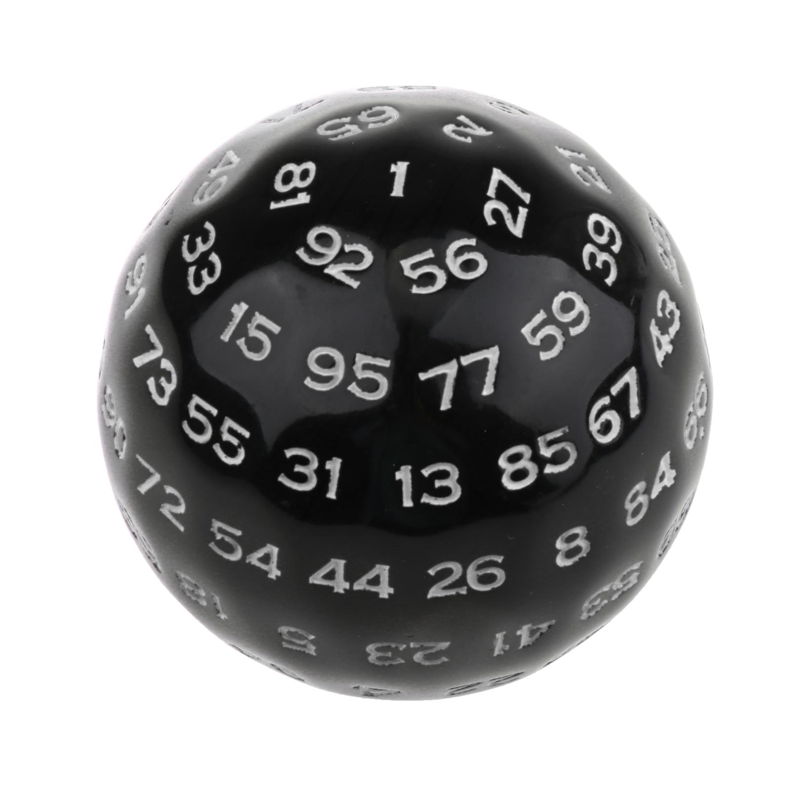 100 Sided Acrylic Dices D100 D - огляд і ціна Board Game Roleplay