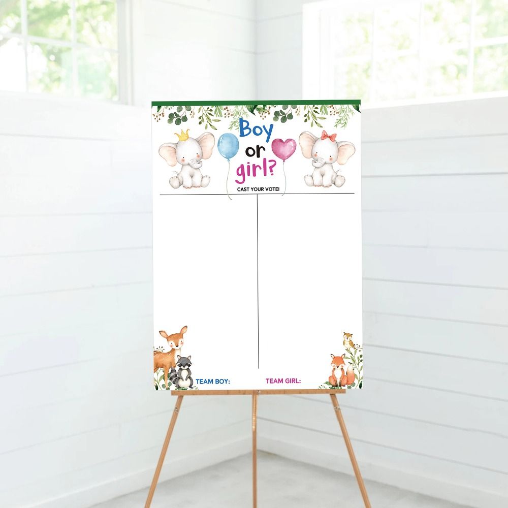 With Stickers Gender Revealed  - огляд і ціна Board Game Who Is It