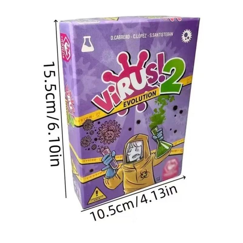 Family Strategy Card Game Set  - огляд і ціна Board Game Virus