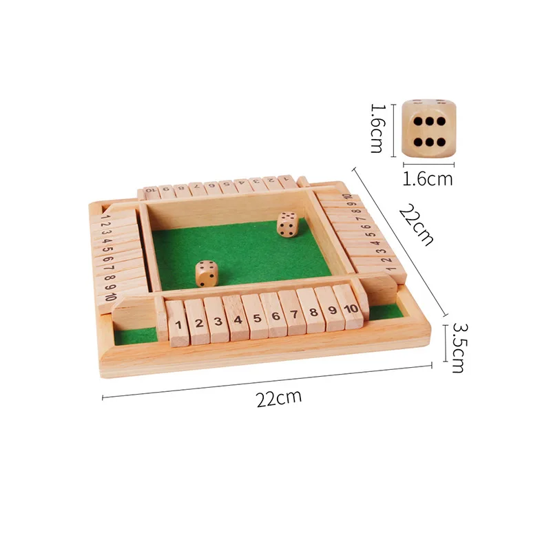 2-4 Player Wooden Math Flaps & - огляд і ціна Board Game Review