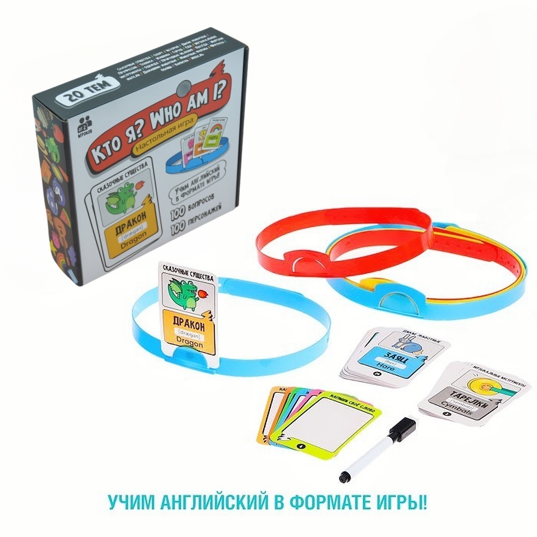 Board Game Who I Am, Guessing  - огляд і ціна Board Game Who Is It