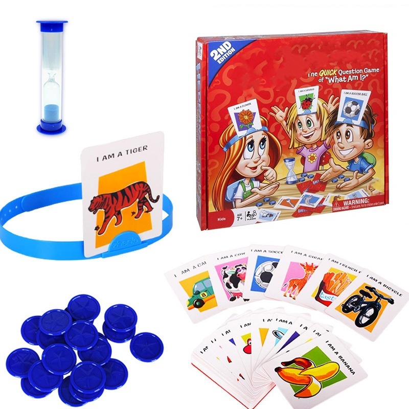 Kids Funny Cards Board Game To - огляд і ціна Board Game Who Is It