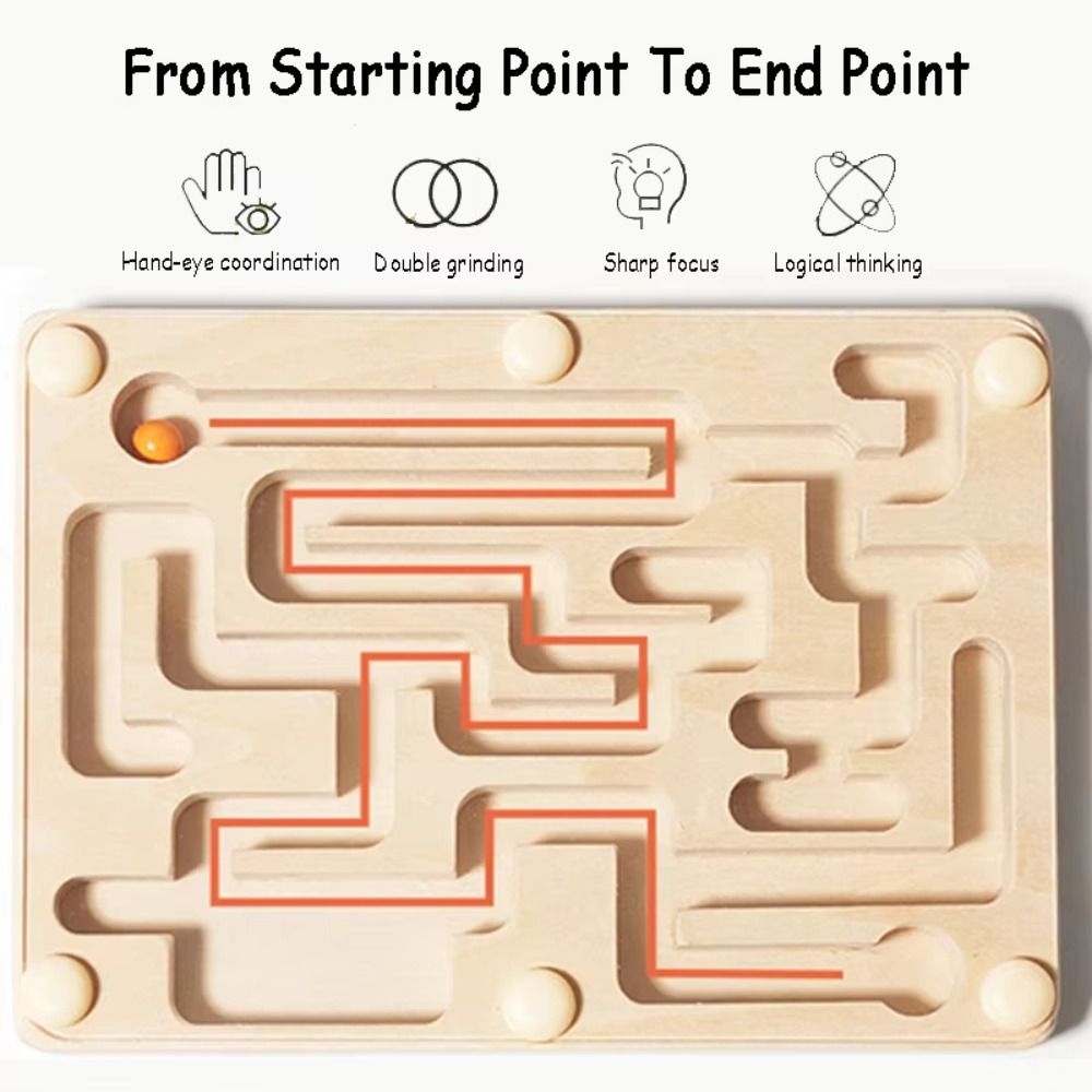 3D Puzzle Rolling Ball Maze Bo - огляд і ціна Board Game Qwirkle