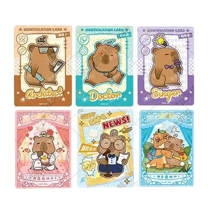 2025 Capybara Card Fun CCG Ani - огляд і ціна Board Game Simple