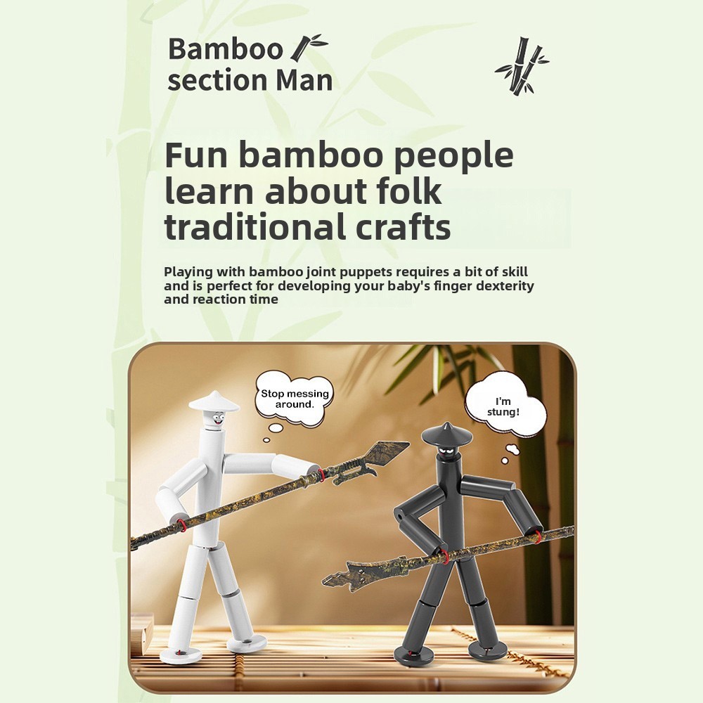 Two-player Battle Bamboo Man B - огляд і ціна Board Game Enthusiast