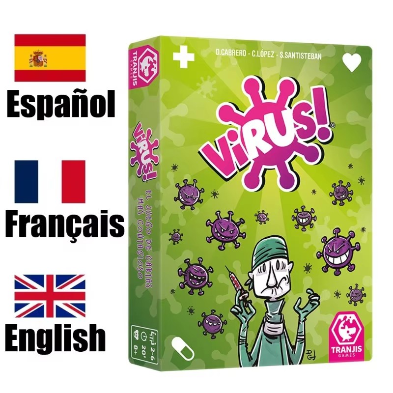 Cross-border New Virus Super V - огляд і ціна Board Game Virus