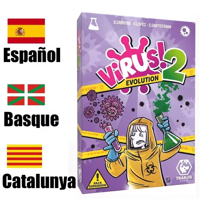 Cross-border New Virus Super V - огляд і ціна Board Game Virus