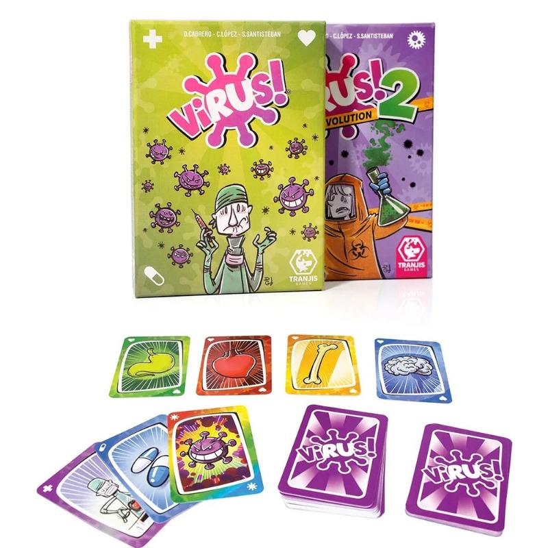 Cross-border New Virus Super V - огляд і ціна Board Game Virus