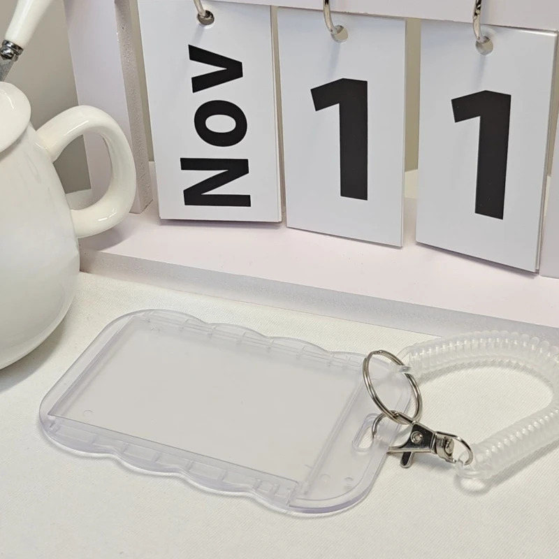Photocard Holder Key Chain INS - огляд і ціна Card Sleeves Protector