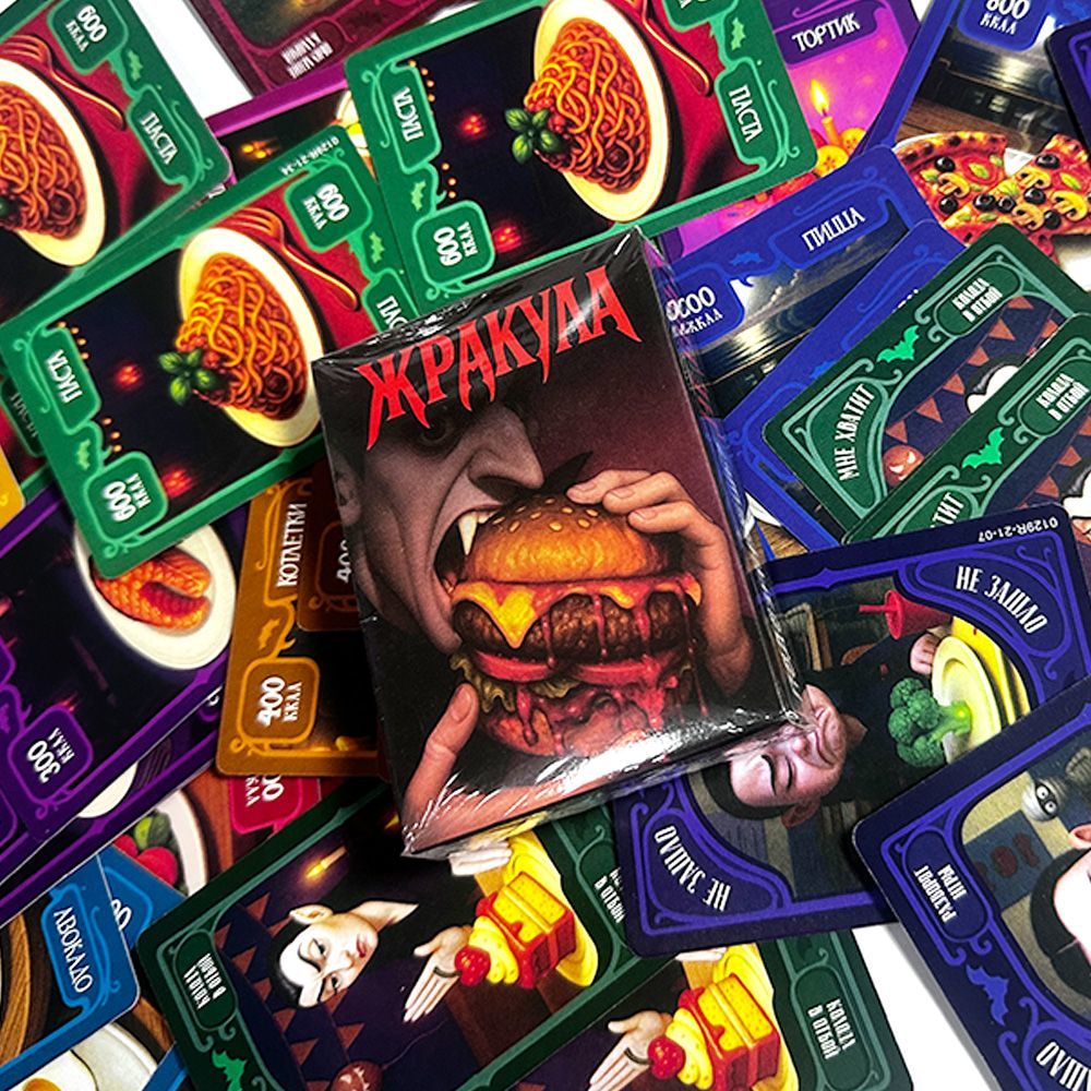 Vampire Themed Russian Card Ga - огляд і ціна Board Game Simple