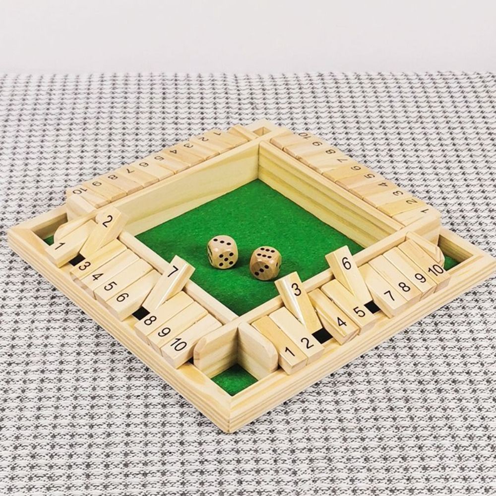 Shut The Box Table Board Game  - огляд і ціна Board Game Digital