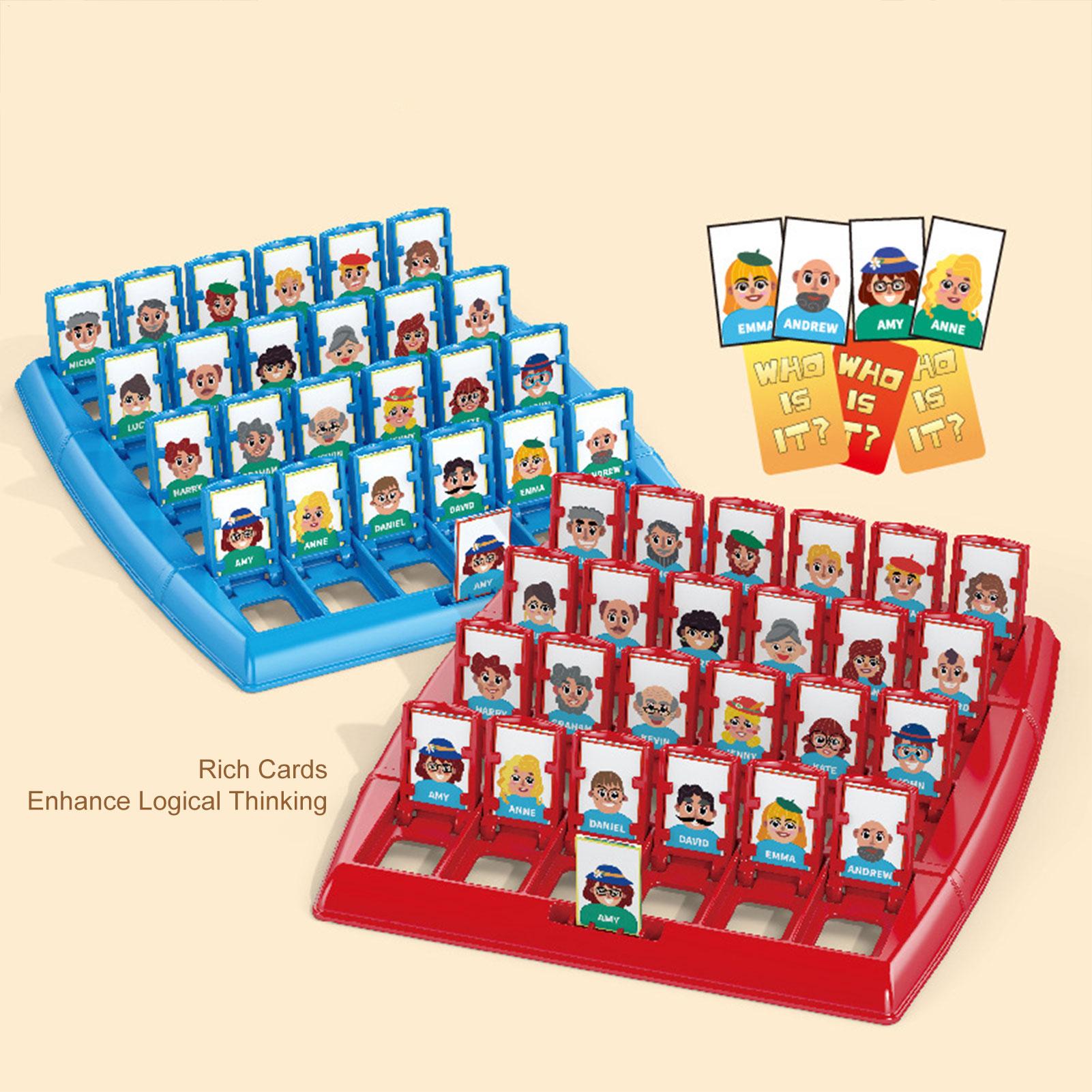 min size Guess who I am board  - огляд і ціна Board Game Who Is It