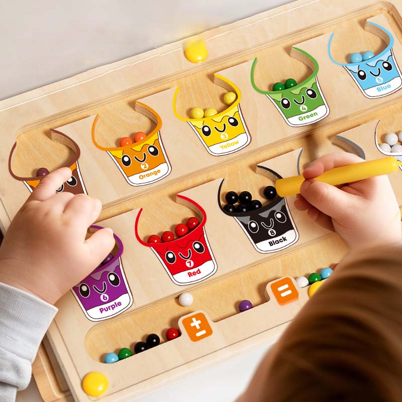 Magnetic Sorting Games Montess - огляд і ціна Board Game Qwirkle