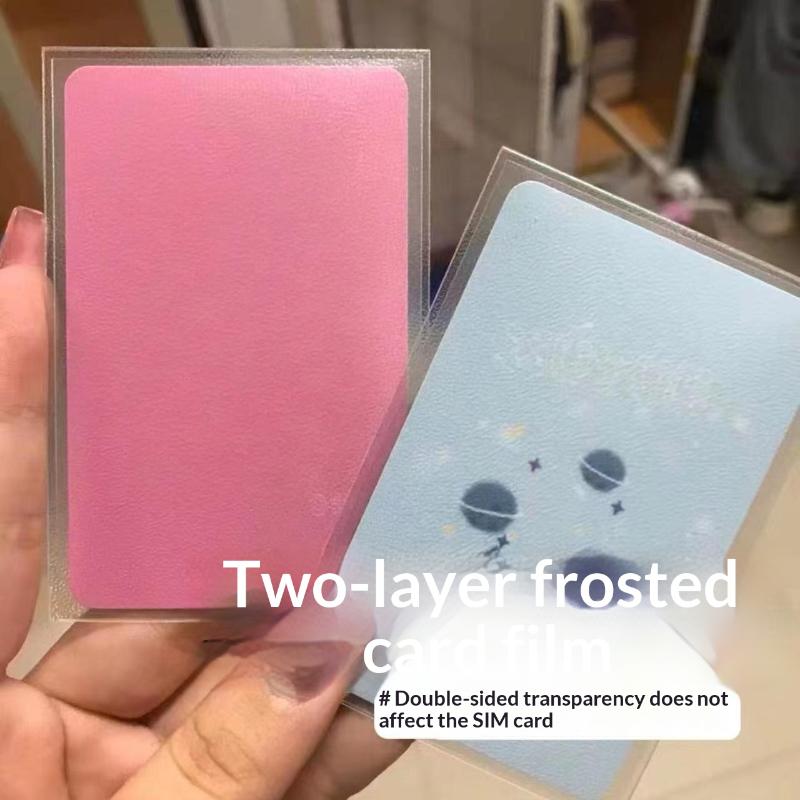 50Pcs Kpop Blank Card Sleeves  - огляд і ціна Card Sleeves Protector