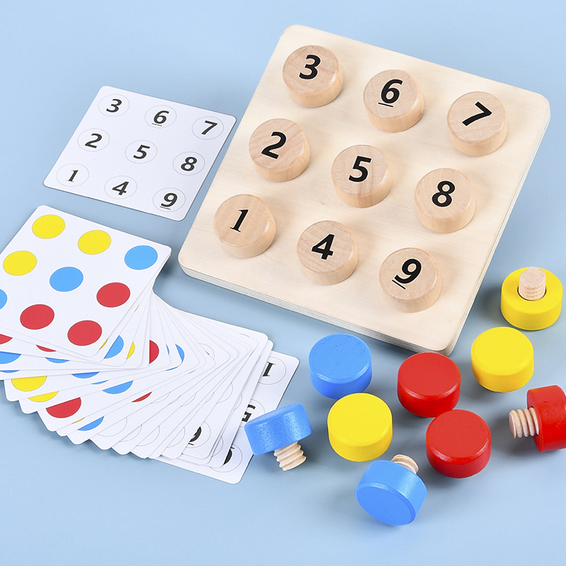 Wooden Tighten The Screws Matc - огляд і ціна Board Game Simple