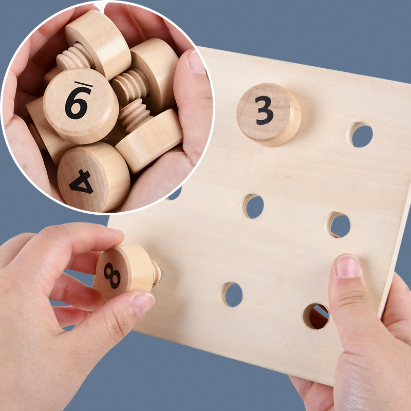 Wooden Tighten The Screws Matc - огляд і ціна Board Game Simple