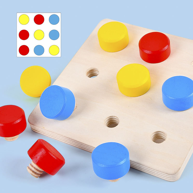 Wooden Tighten The Screws Matc - огляд і ціна Board Game Simple