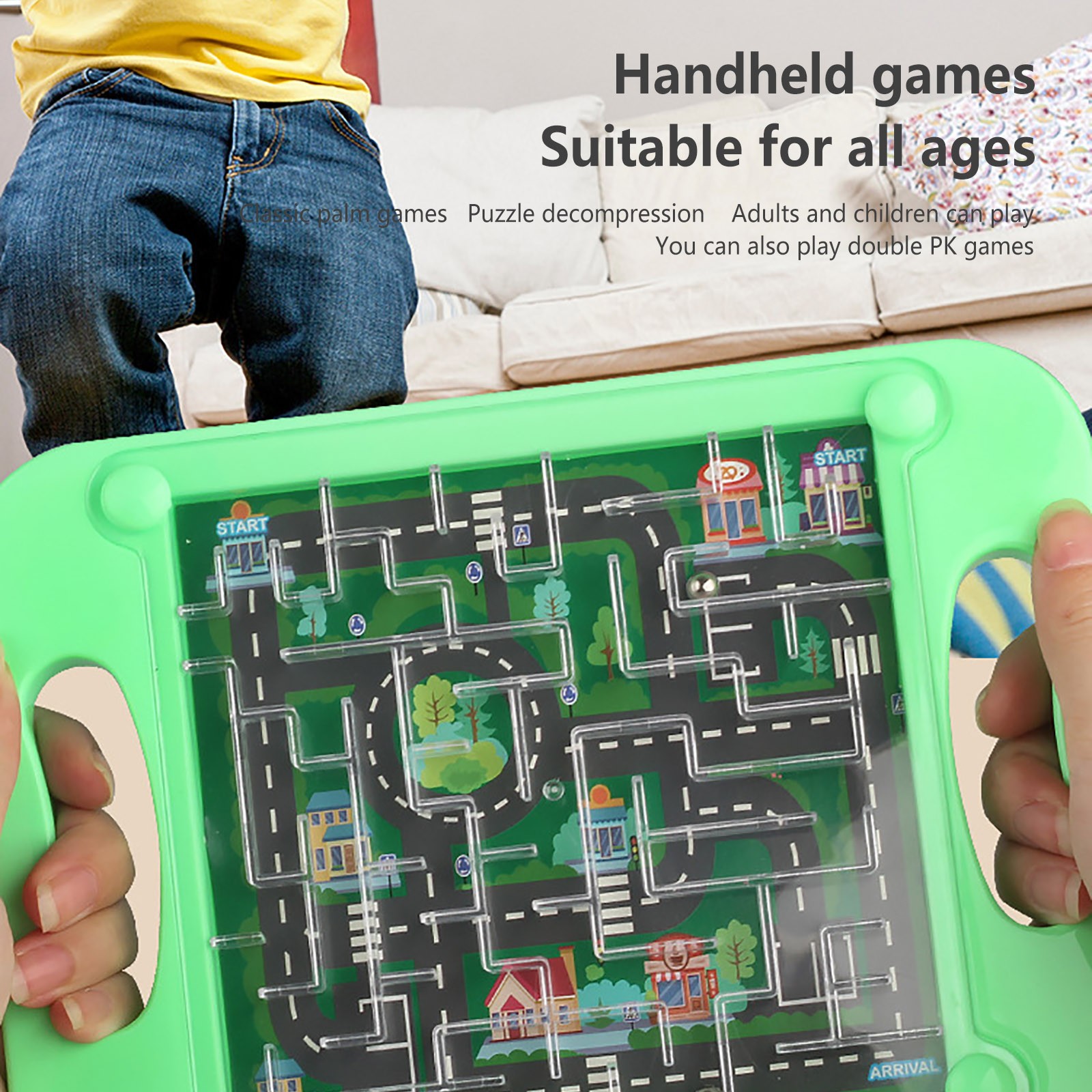 3D Maze Ball Kids Balance Grav - огляд і ціна Board Game Qwirkle