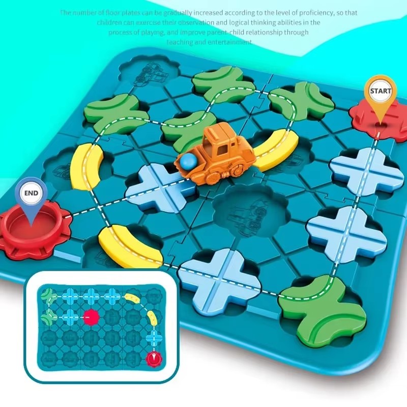 Road Maze Montessori Logic Roa - огляд і ціна Board Game Qwirkle