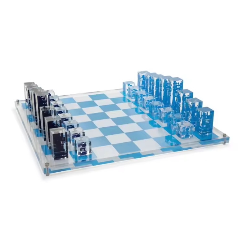 Acrylic Lucite Decorative Chec - огляд і ціна Board Game Online