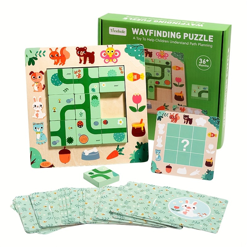 Wooden Finding Route Puzzle Lo - огляд і ціна Board Game Qwirkle
