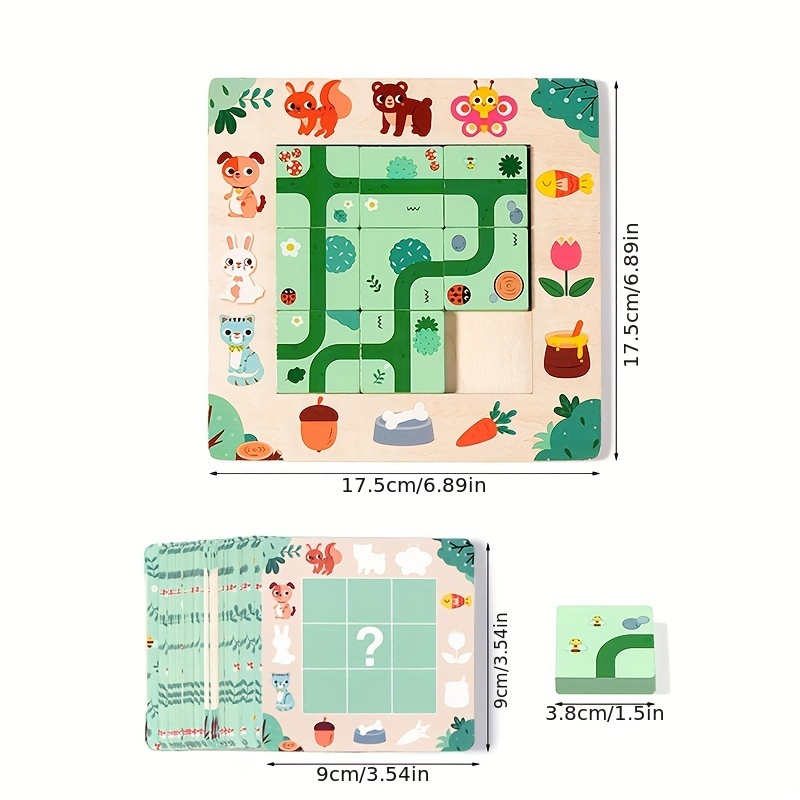 Wooden Finding Route Puzzle Lo - огляд і ціна Board Game Qwirkle