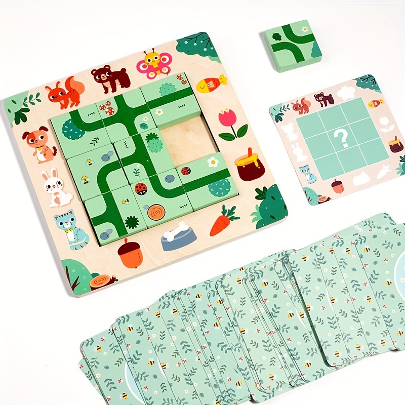 Wooden Finding Route Puzzle Lo - огляд і ціна Board Game Qwirkle