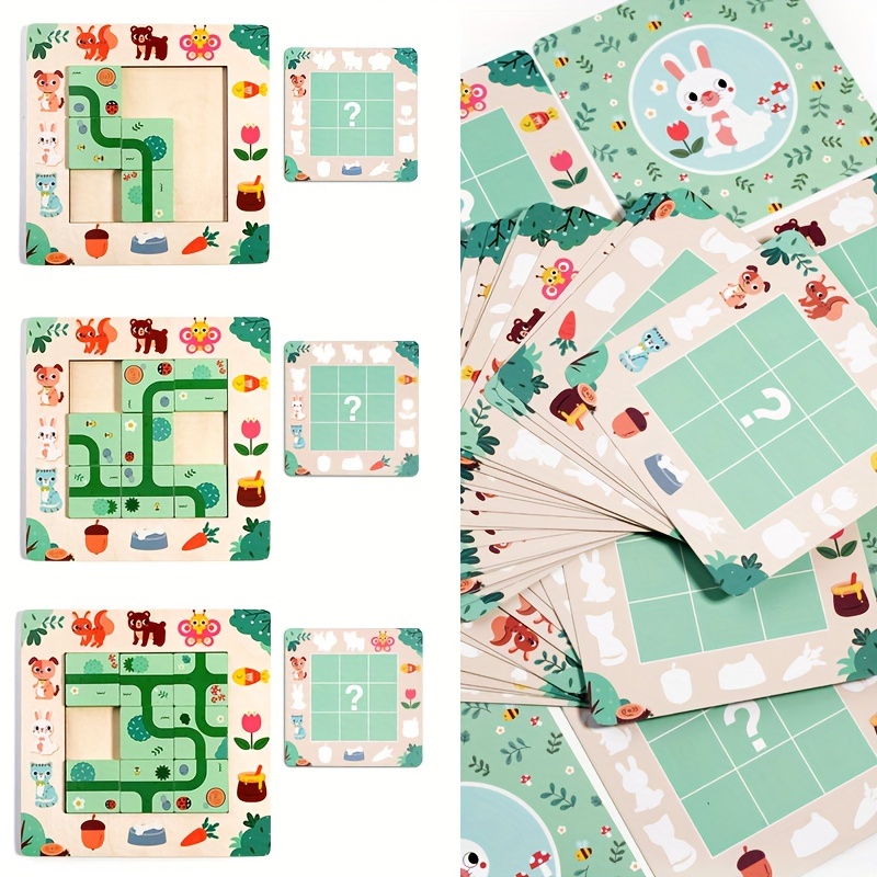 Wooden Finding Route Puzzle Lo - огляд і ціна Board Game Qwirkle