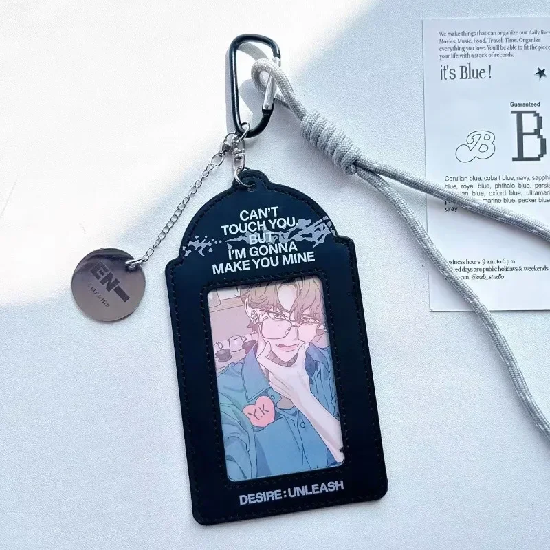 Anime ENHYPENS Merch PU Leathe - огляд і ціна Card Sleeves Protector
