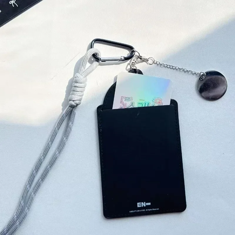Anime ENHYPENS Merch PU Leathe - огляд і ціна Card Sleeves Protector